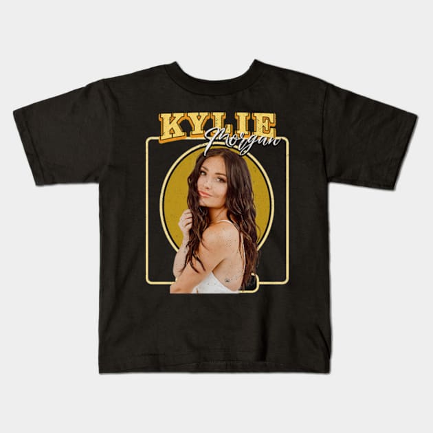 Kylie Morgan design 14 Kids T-Shirt by Rohimydesignsoncolor